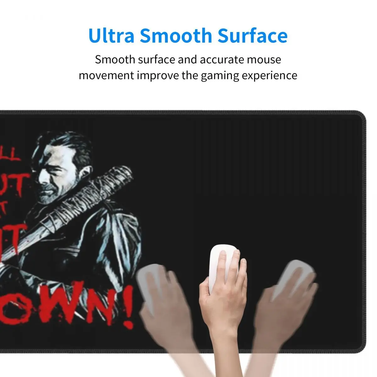 Negan Rubber Keyboard Pads