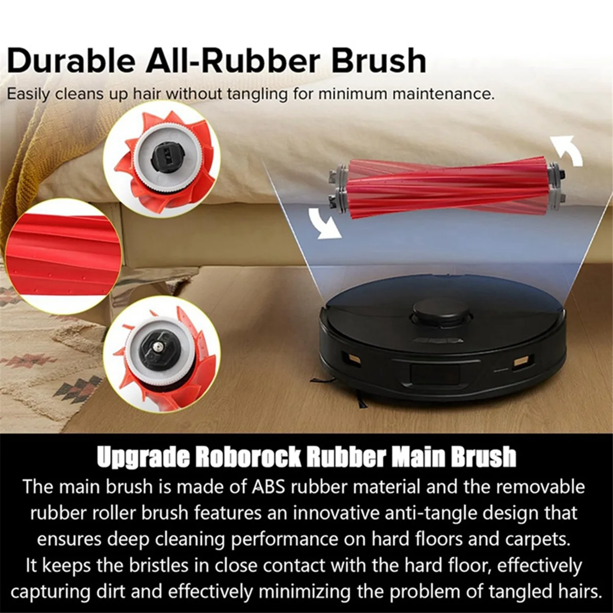 ABKR Für Roborock S7 S7+ S7 Maxv S7 Maxv Plus T7S T7 Plus T7S Plus Staubsauger Wichtigsten Seite pinsel Hepa-Filter Mopp Tuch Teile