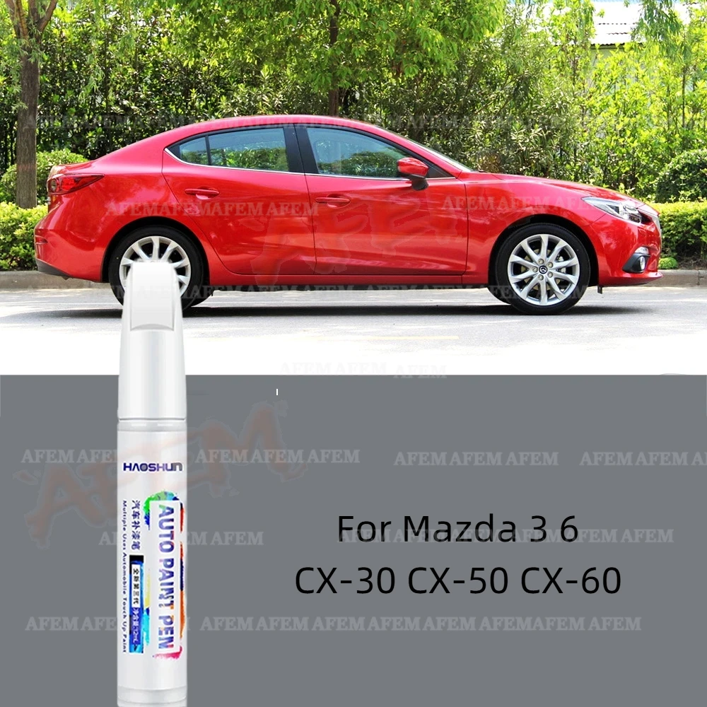 For Mazda 3 Suitable Touch-up Pen Car Car Scratch Repair Paint Pen Machine Gray Pearl Soul Red Crystal Sonic Silver Pearl White