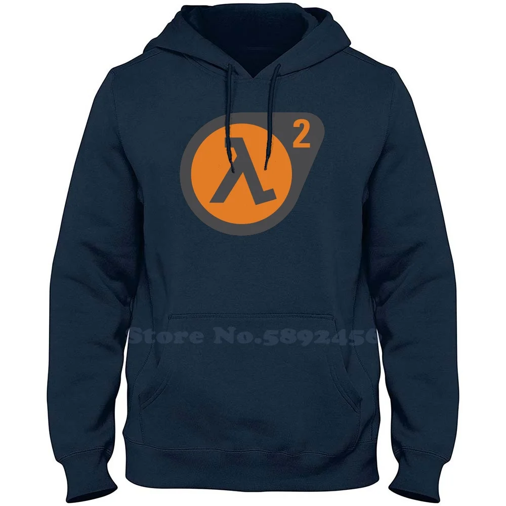 Half Life Logo Fashion Sweatshirt Hoodie Top Quality Graphic 100% Cotton Hoodies