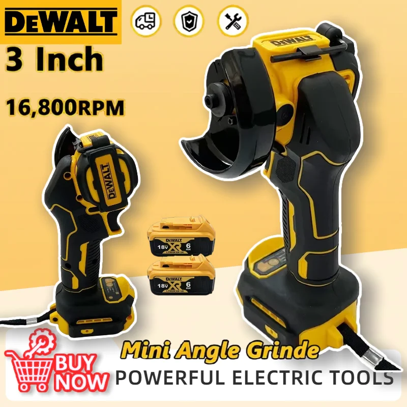 Máquina de Corte e Polimento Sem Fio DEWALT de 3 Polegadas, Ferramenta Elétrica de Corte com Diamante para Bateria DEWALT