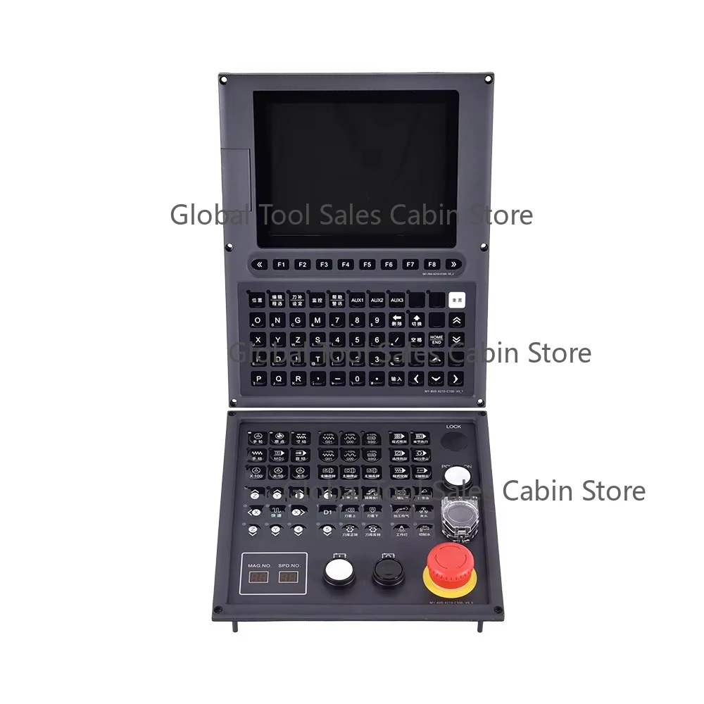 Cnc Milling Control System  3 Axis 4 Axis Cnc Milling Machine Stepper Programmer Controller for Furniture with Plc Atc