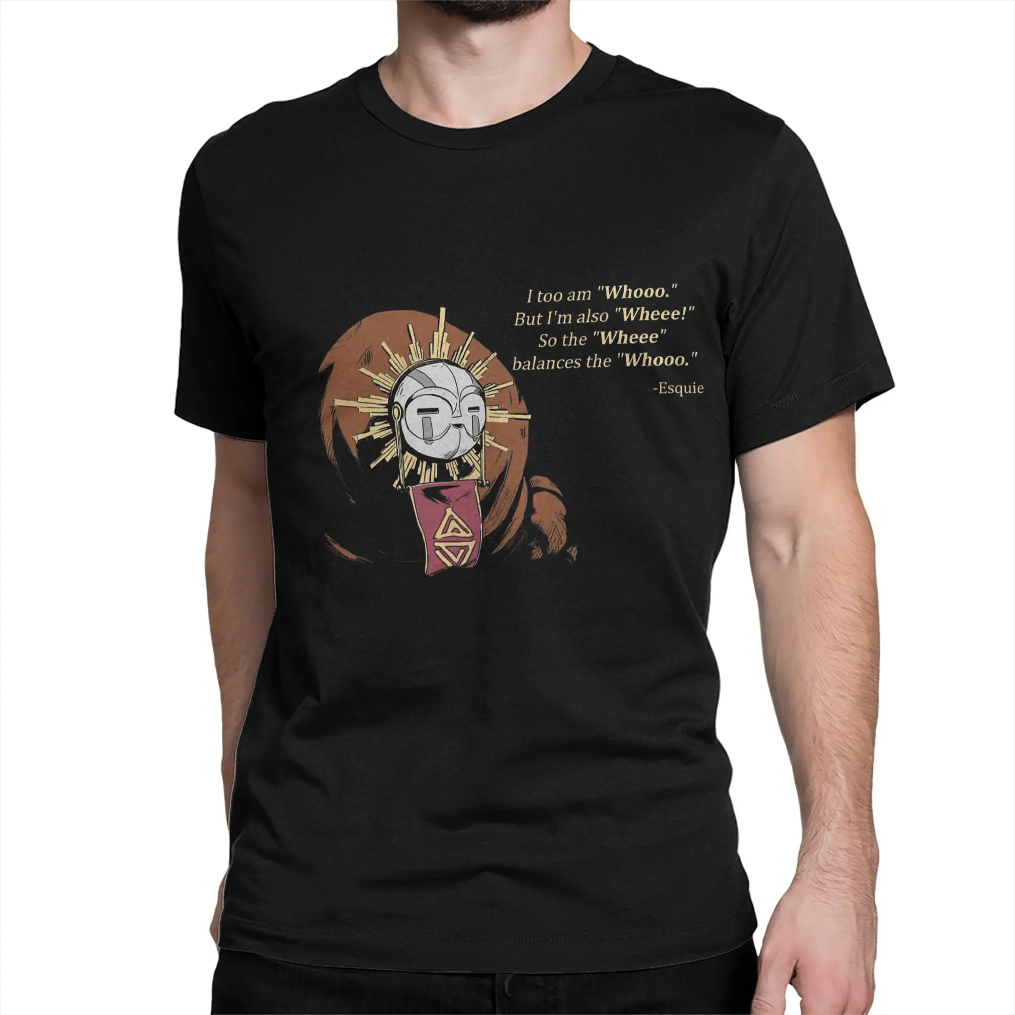 Vintage T-Shirt Beach Clair Obscur Expedition 33 Esquie Fashion T-Shirts Funny Cotton Tee Shirt Couple Awesome Short Sleeve Top