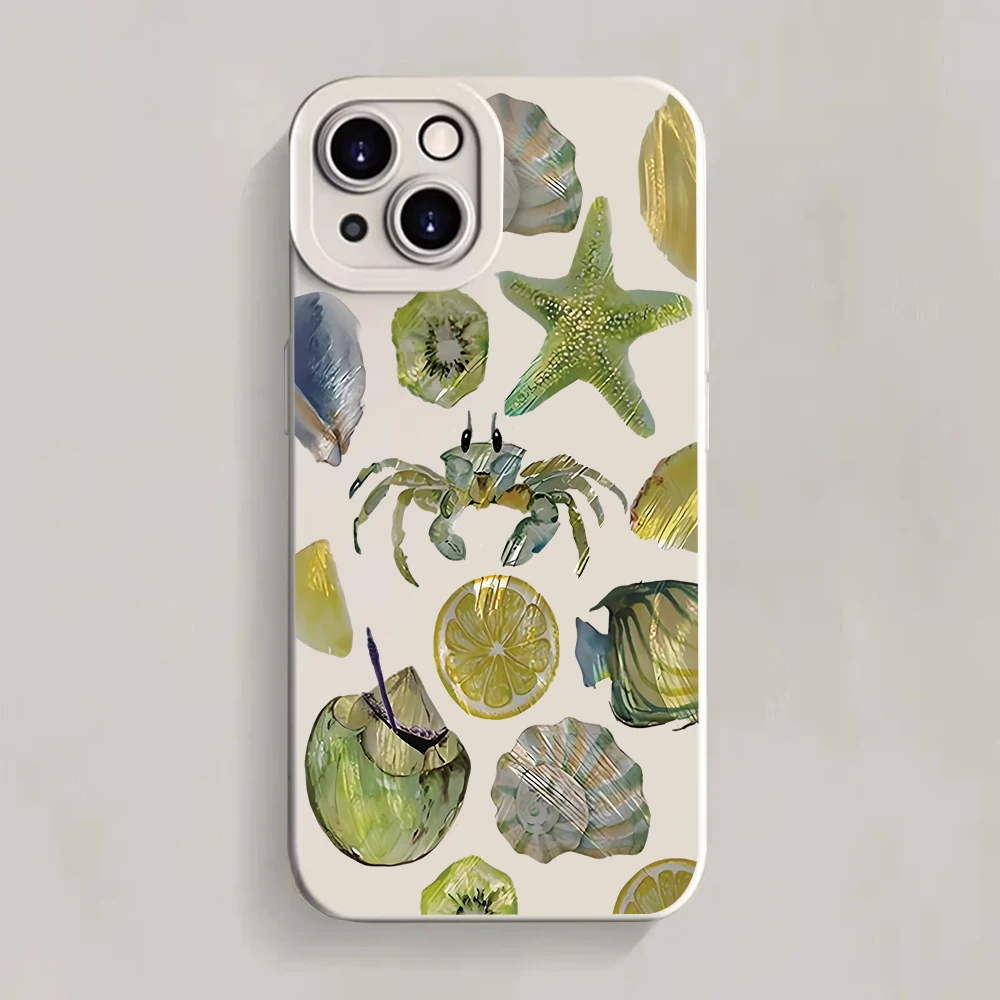 Luxuriöse Trendige Artikel Collage Handyhülle für iPhone 17 16 15 14 11 12 13 Pro Max Plus 7 8 Plus XS XR 17 Air Stoßfeste Weiche Hülle – Detail 16