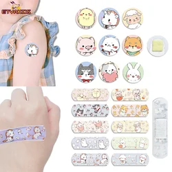 120pcs/pack Cartoon Band Aid Round Syringe Injection Hole Skin Patch for Children Kids Breathable Waterproof Plaster Bandages