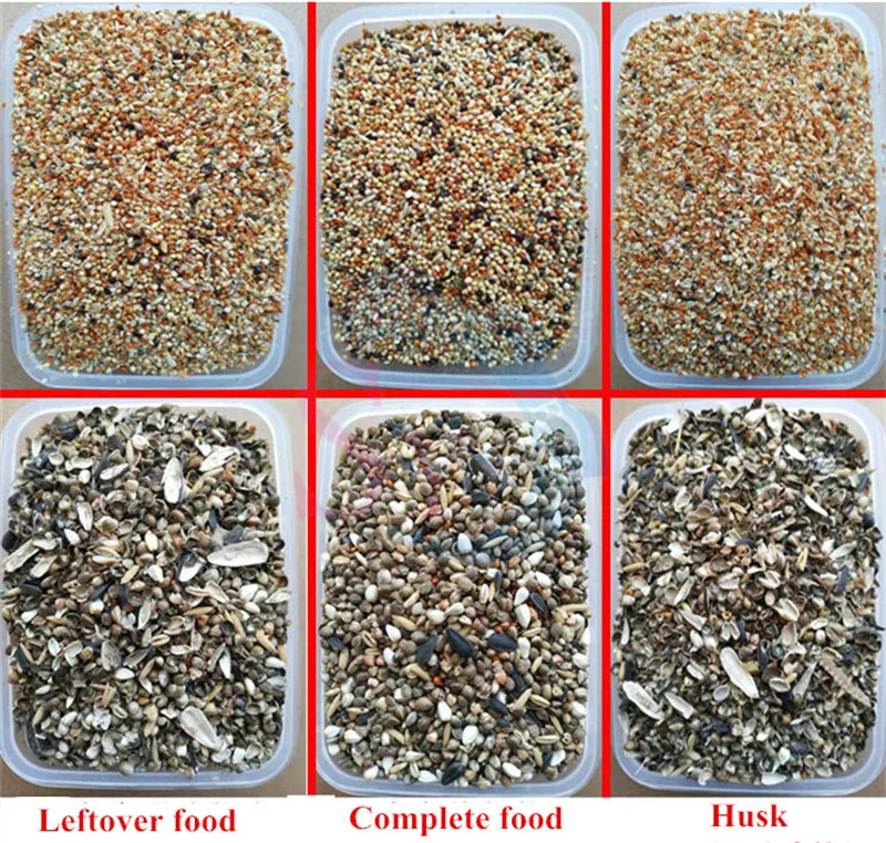 Wholesale Price Sale Mini Wheat/Melon Seeds/Grain/Cereals/Beans Impurities Sieving And Winnowing Machine For Bird Feed