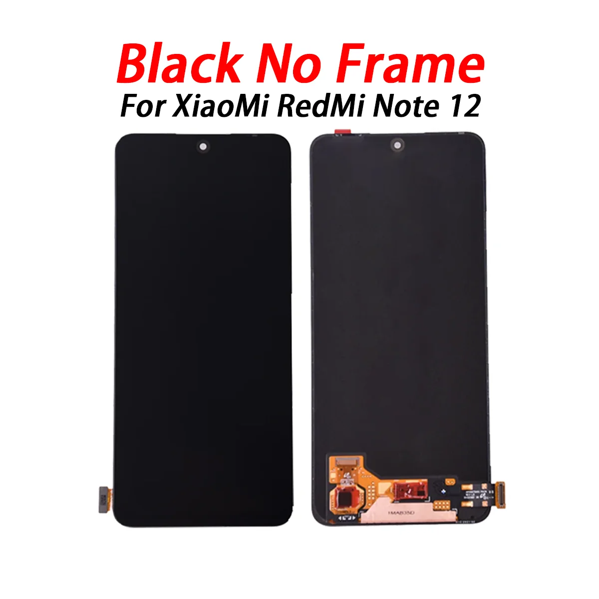 Screen For Xiaomi Redmi Note 12 4G 23021RAAEG 23021RAA2Y Lcd Display Digital Touch Screen With Frame For Redmi Note 12 4G Screen