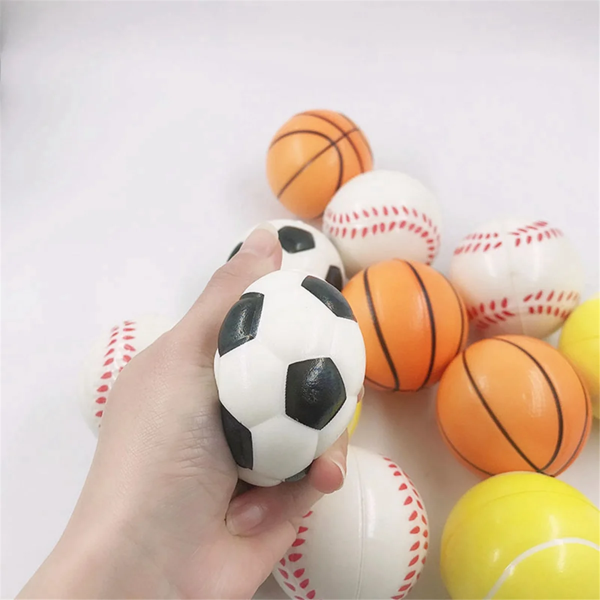 Mini juego de tenis para niños, suministros para exteriores, regalo de cumpleaños, premios de clase de carnaval, pelota antiestrés de ventilación