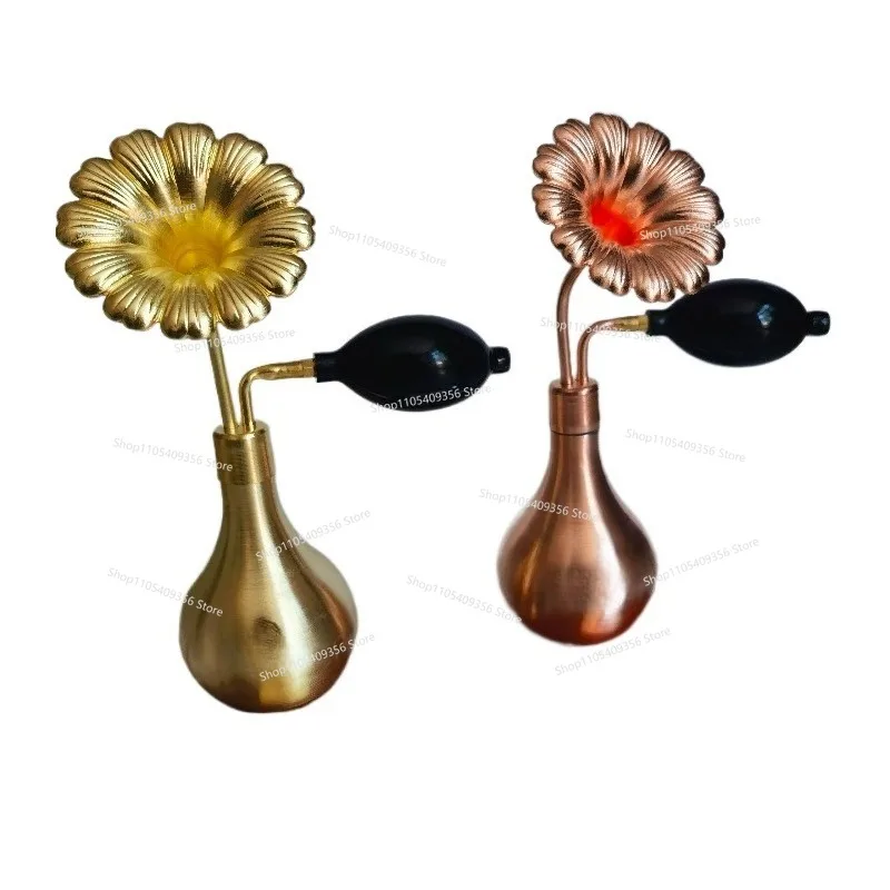 For Copper Scent Bottle SPA Hydrotherapy Copper Funnel Scent Device Brass Instrument Baijiu Essential Oil Perfume