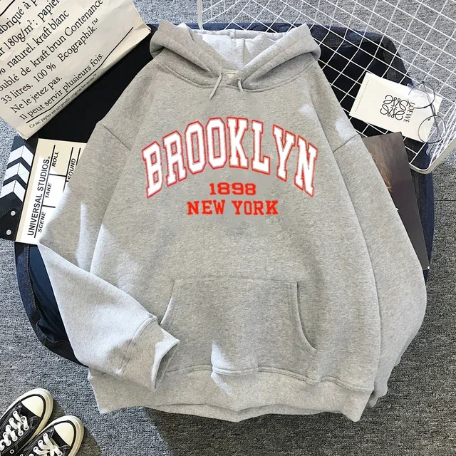 Brooklyn Hoodie Men Fashion Hoodie Kids Hip Hop Hoodies Women Sweatshirts Boy Coats New York Sweats Men's Clothing Letter yk2