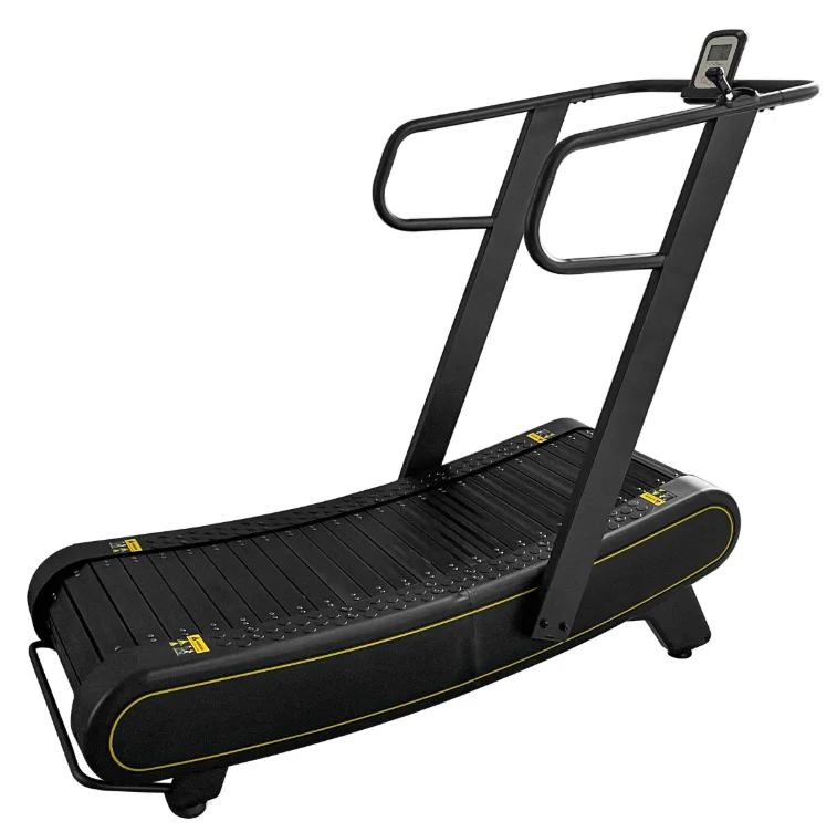 Home or Gym Cardio Training Indoor Professional Fitness Multi-functional Silent Curved Treadmill No Electric Treadmill Machine