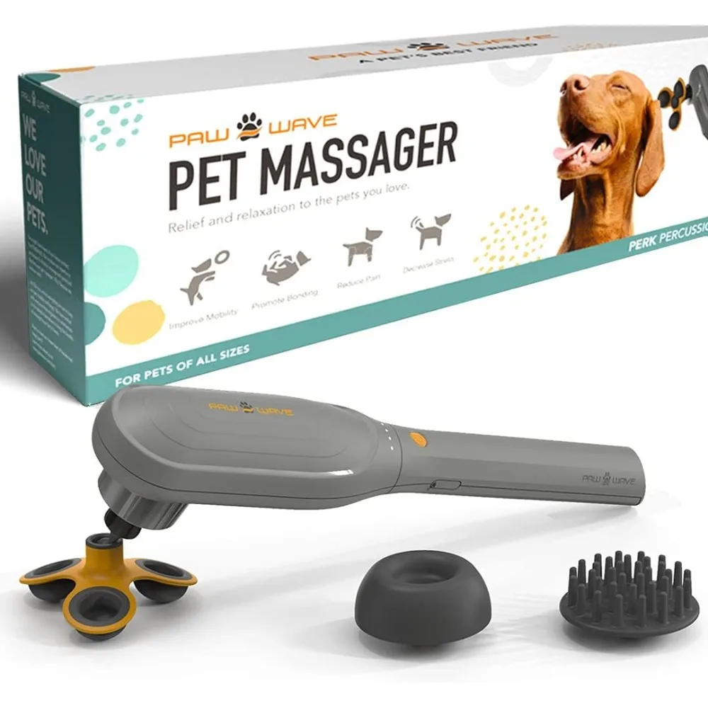 

Percussion Pet Massager for Dogs and Cats to Relieve Muscle Tightness and Boost Mobility