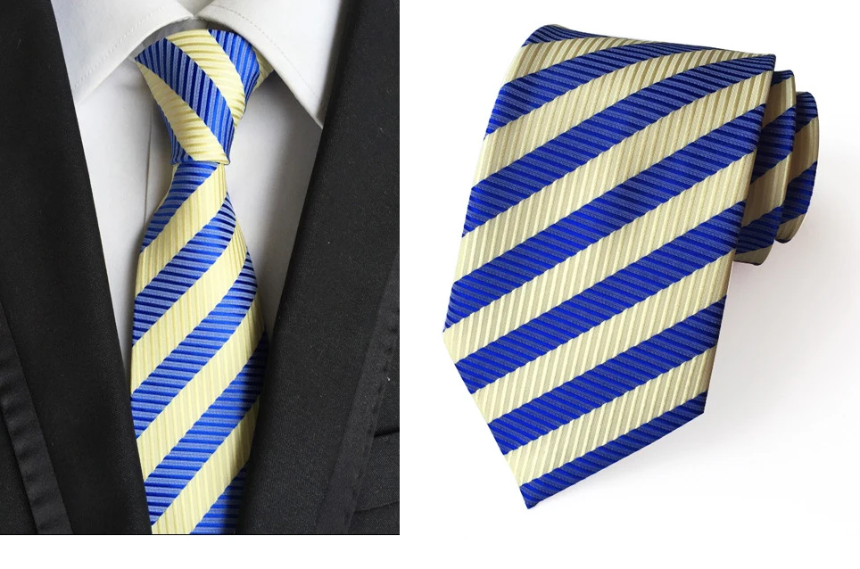 VEEKTIE Men\'s Novelty Neckties Russian /Ukrainian French France Flag Ukraine Banner Tie Party Striped 8CM Work Business  Formal