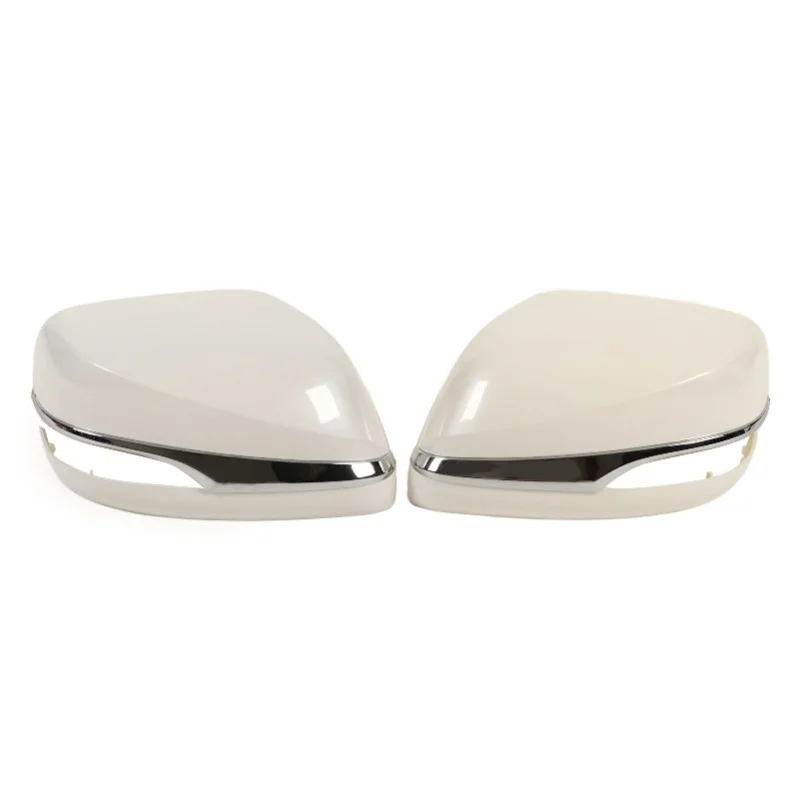 

1 Pair Car Side Rear View Mirror Cover Lightweight Easy Clean Rounded Edges Shockproof Fit For LX570 2016-2018