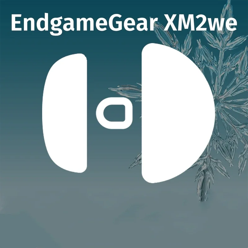 1 Set Ultraglide Mouse Skates For EndgameGear XM2we Control Speed Mouse Feet ICE Version Thickness 0.75mm Mice Glides