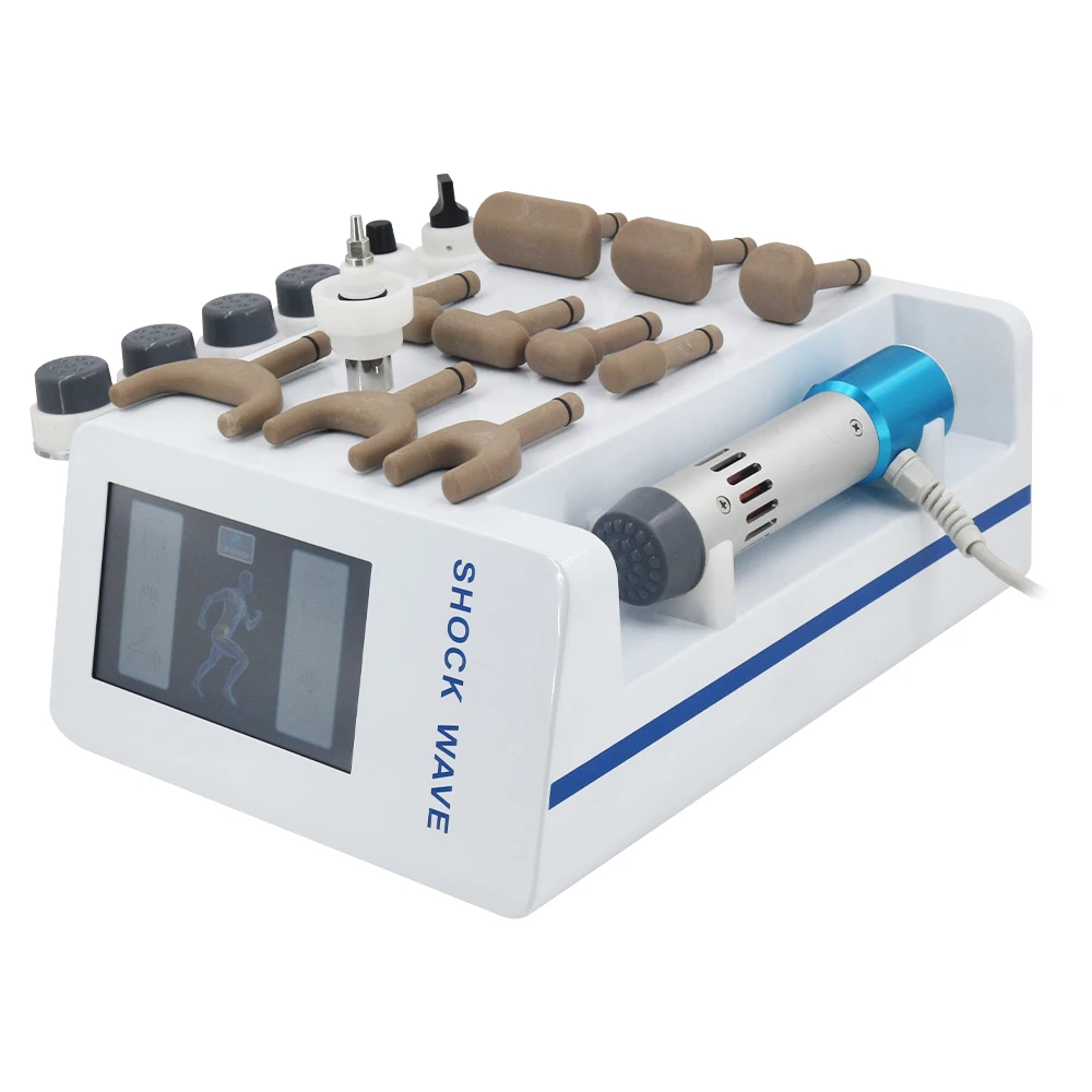 Shockwave Therapy Machine 18 Probes Extracorporeal Shock Wave Pain Relief Tennis Elbow ED Body Massager Chiropractic ﻿ 300mj