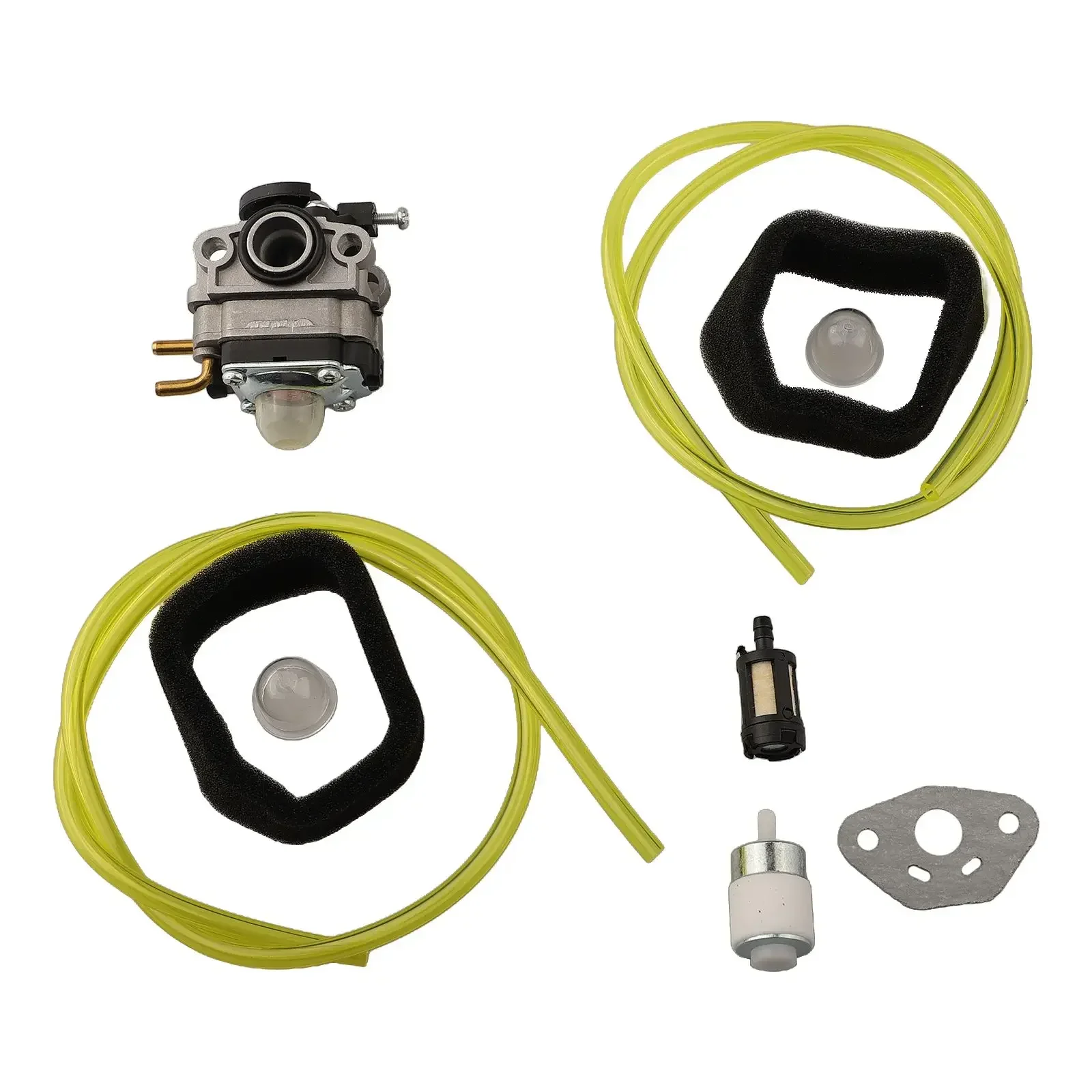 Improved Carburetor Solution for Hyper Tough HY26SST 26cc Trimmer and For Black Max BM25CSAC 25cc Gas Trimmers