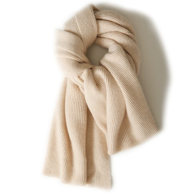 

KOIJINSKY New Cashmere 170*35 Women in spring, autumn and winter, soft warm needle knitted scarf