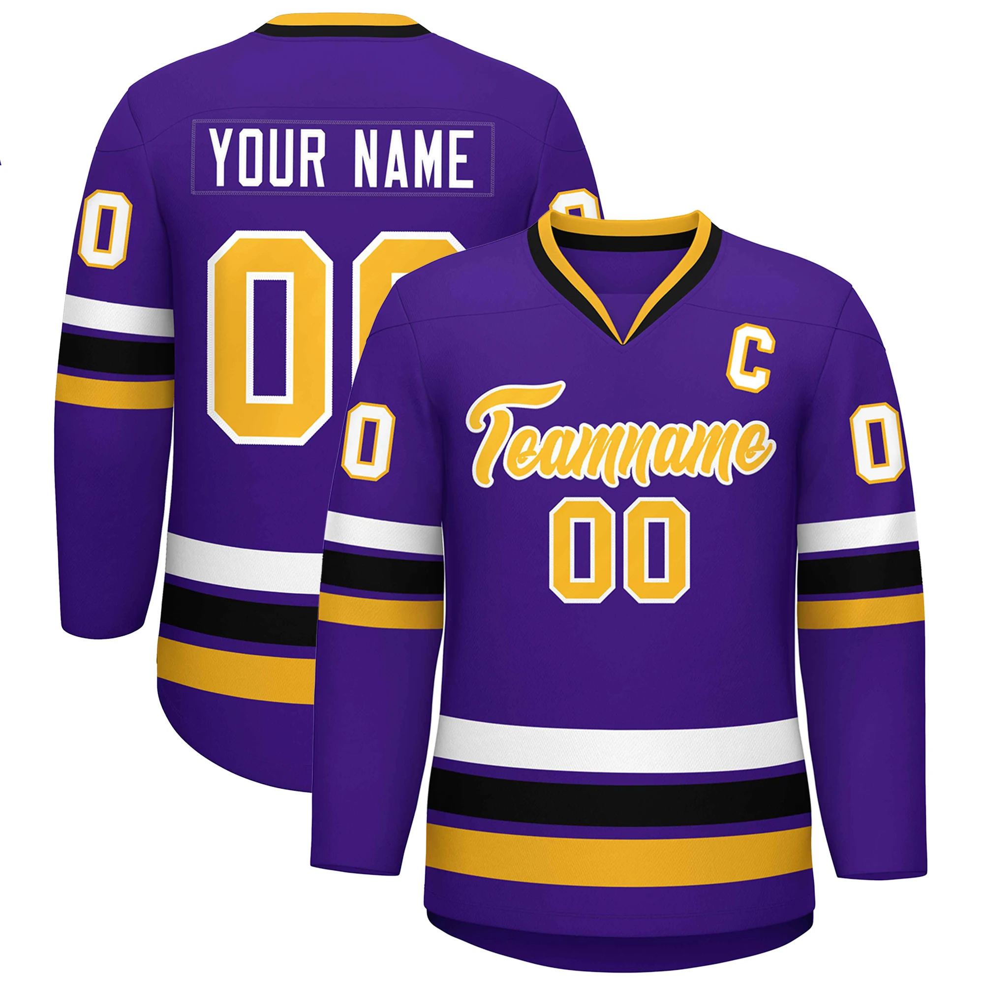 Custom Personalized Printed Hockey Jersey for Men and Youth add Your Name Number Logo Competition Practice Jerseys Size S-XXL