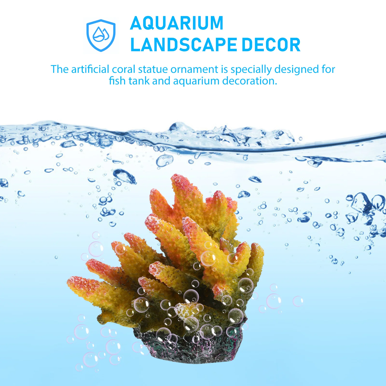 

Fish Tank Artificial Reef for Aquariums Landscaping Decoration Decorations Landscape Resin