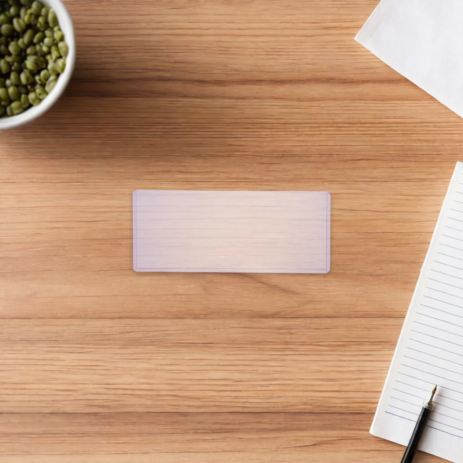 Dustproof Waterproof Paper Money Sleeve Clear Transparent for Banknote Bill Security Storage Travel Wallet Accessories