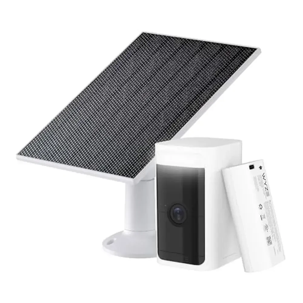 

Outdoor 2K Full HD Camera with Solar Panel Color Night Vision Two-Way Audio Radar & PIR Motion Detection IP65 Weather Resistance