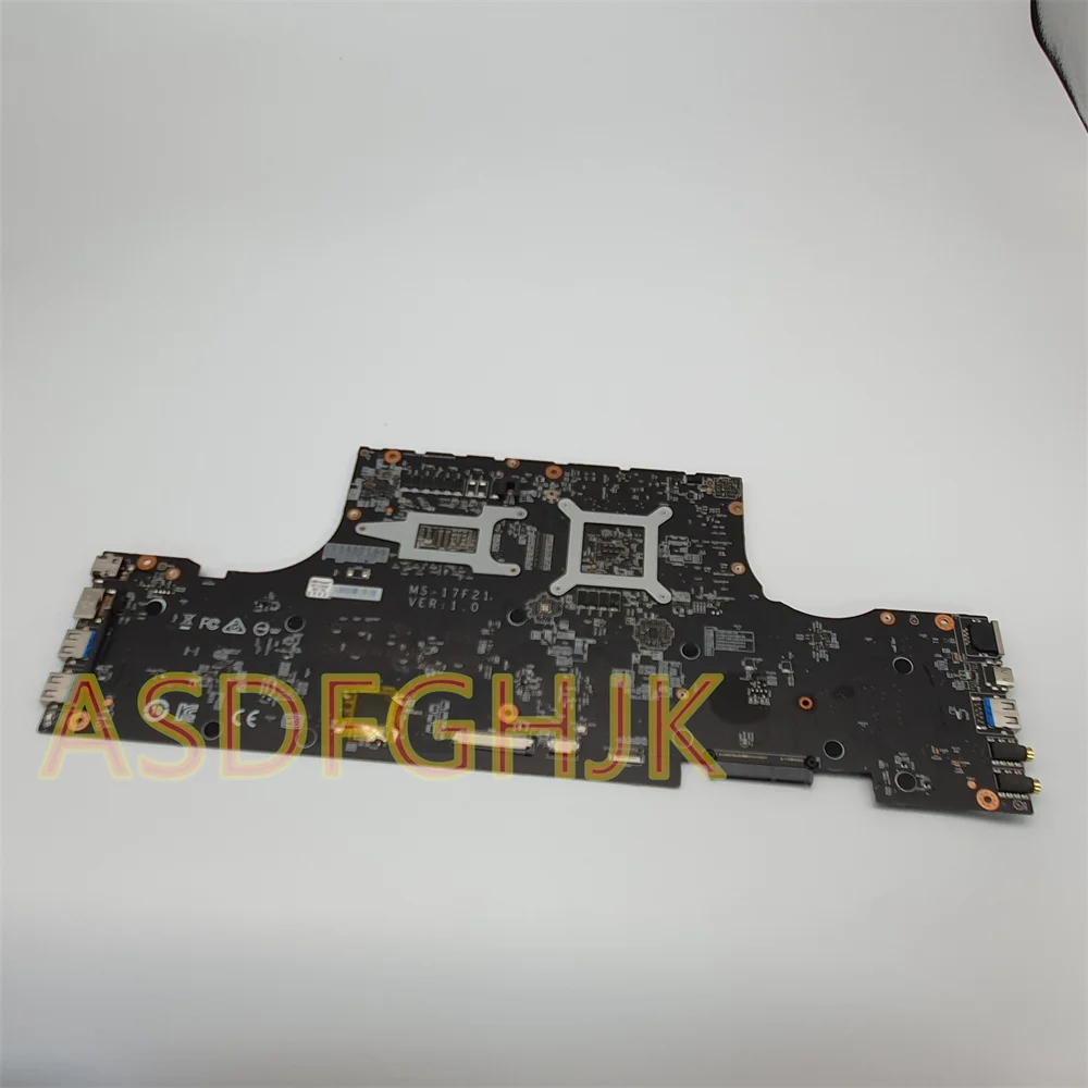 Original  For MSI GF75 Mainboard MS-17F21 MS-17F2 Laptop Motherboard I5-9300 H I7-9750H 9th Gen  GTX1050Ti