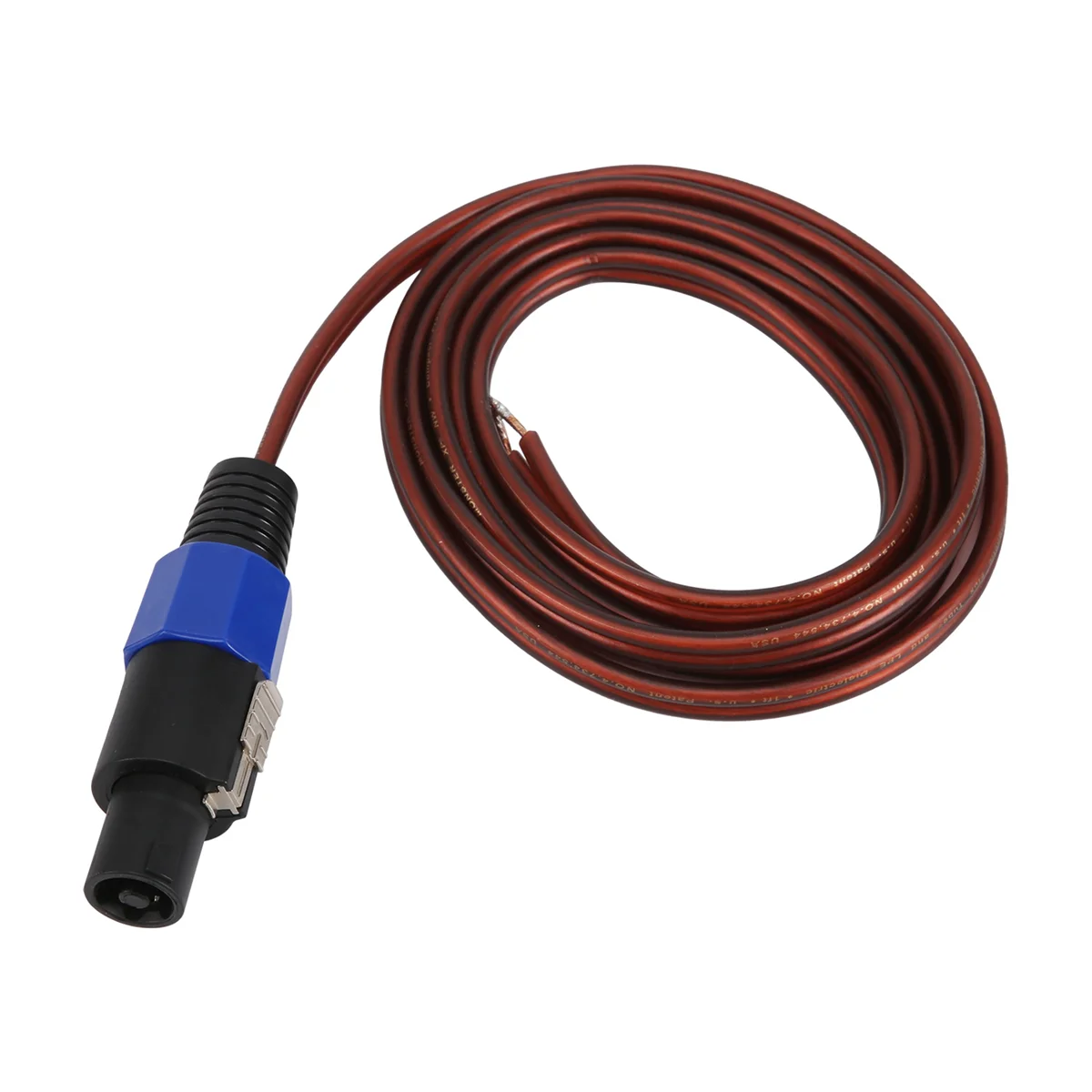 ABJT Speakon Speaker Cable Bare Wire Open End Cable, Speakon to Speaker Wire Audio Cord Amplifier Connection Cord for DJ/PA