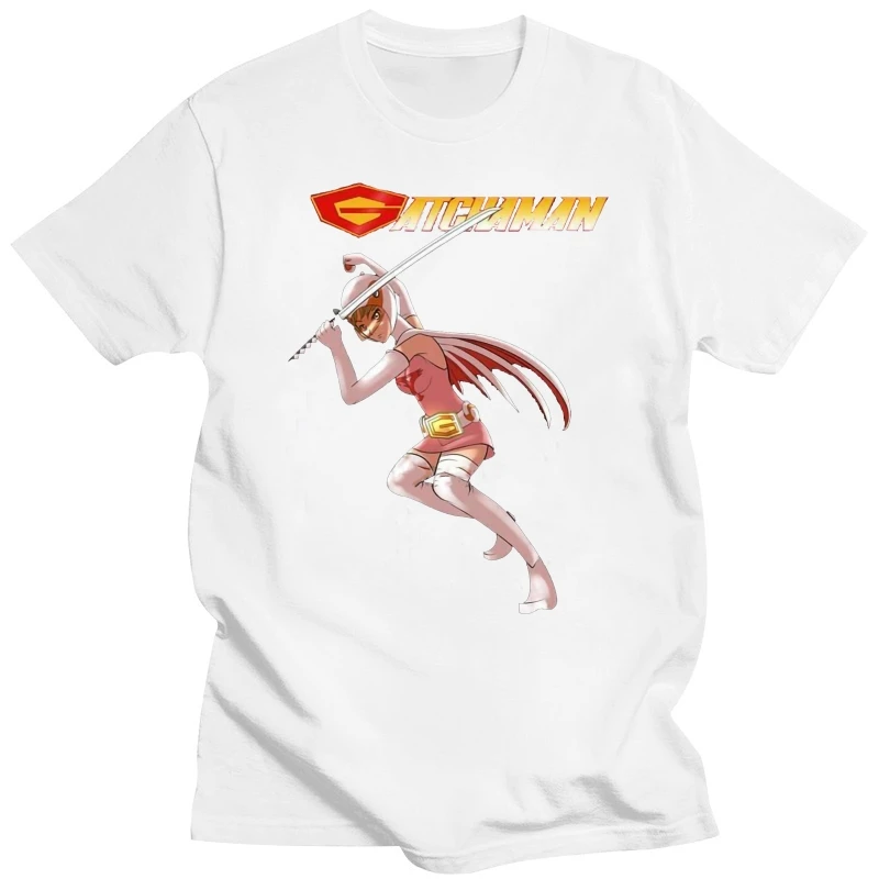 MAN T-SHIRT summer male tee-shirt graphic t shirts NEW GATCHAMAN JUN NEW T SHIRT  EM1 male fashion Casual short sleeve