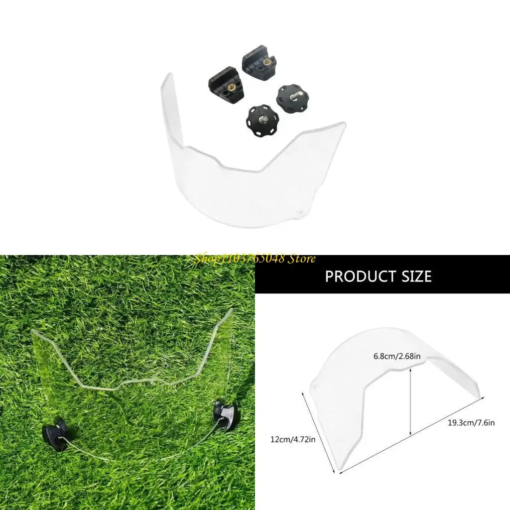 

R53E с царапинными устойчивыми к царапинам прозрачные шлемы Eye Shield Clear Football Helmets Vysors защиты глаз щиты для детей