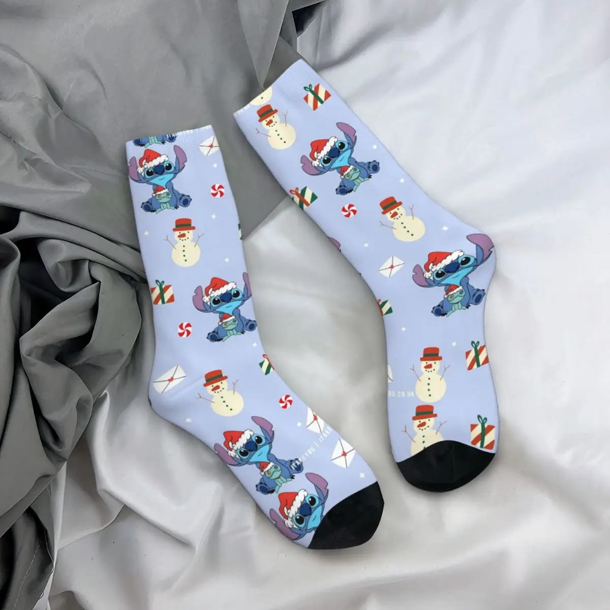 Chaussettes de Noël mi-douces pour hommes, chaussettes de course antibactériennes, chaussettes de printemps, chaussettes carillon, chaussettes de sport