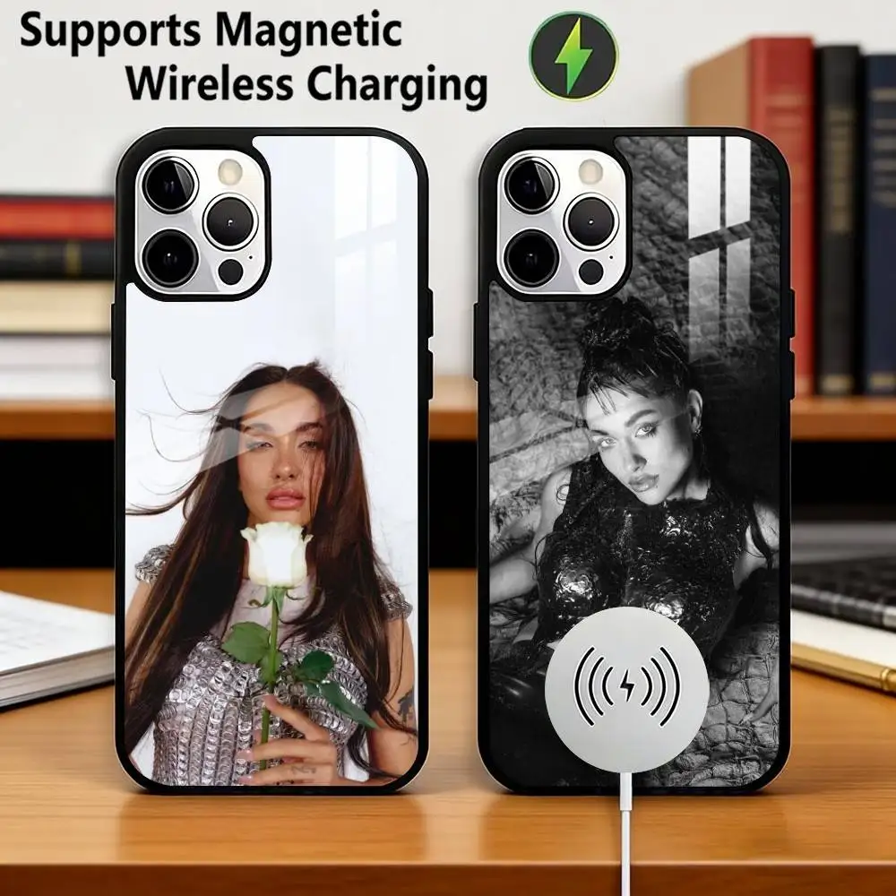 Maria Becerra-A  La Nena Phone Case For iPhone17,16,15,14,13,12,11 Plus,Pro Compatible with magnetic wireless charging Gift