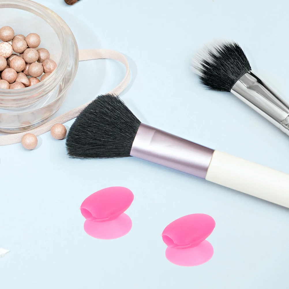 

12 Pcs Lip Brush Cover Silicone Dustproof Waterproof Protector Caps For Makeup Brushes Keeps Shape Easy To Store