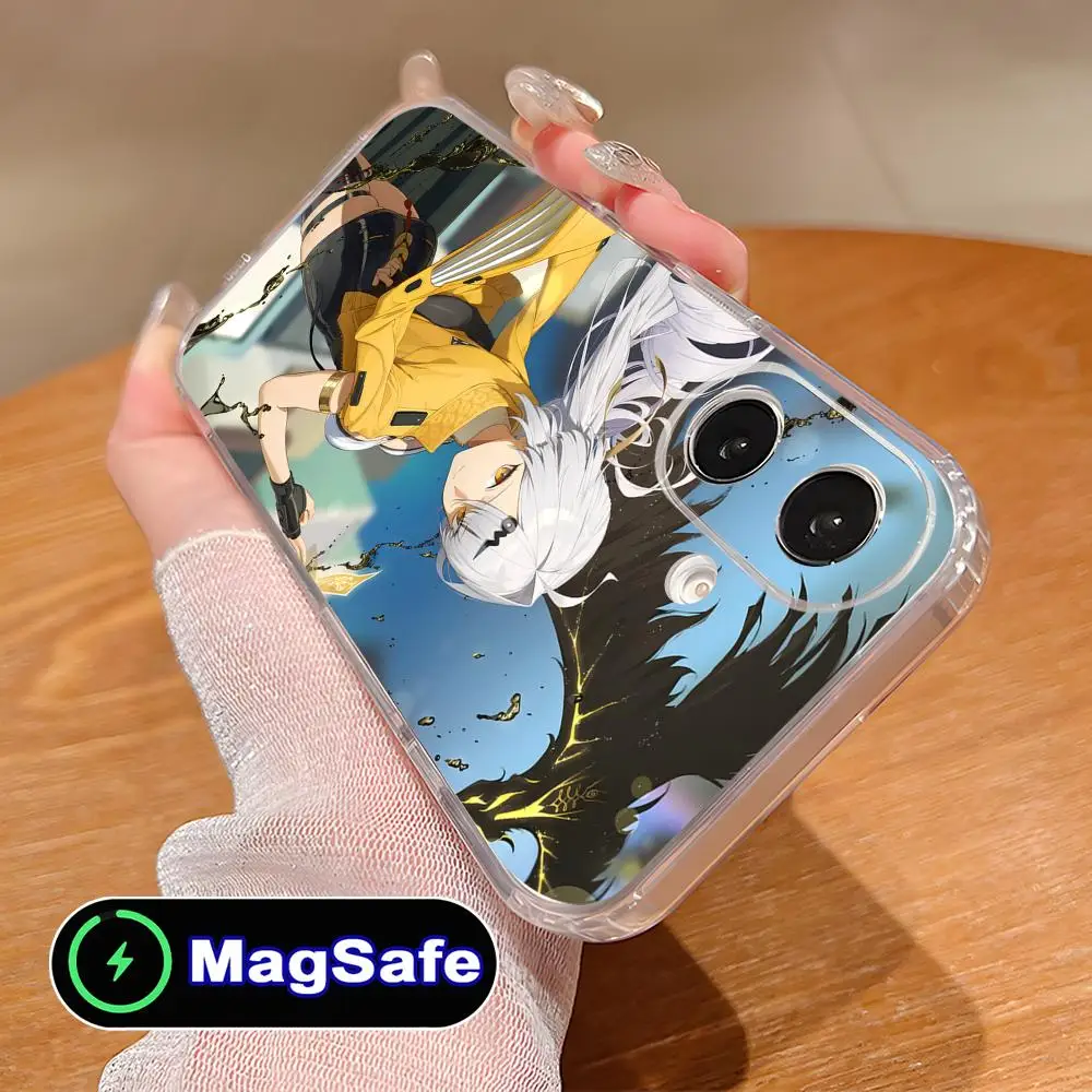

Zenless Zone Zero Yixuan Phone Case for iPhone 17 16 15 14 13 12 11 Air Pro Max Plus Mini Magsafe Clear Colorful Cover Cover