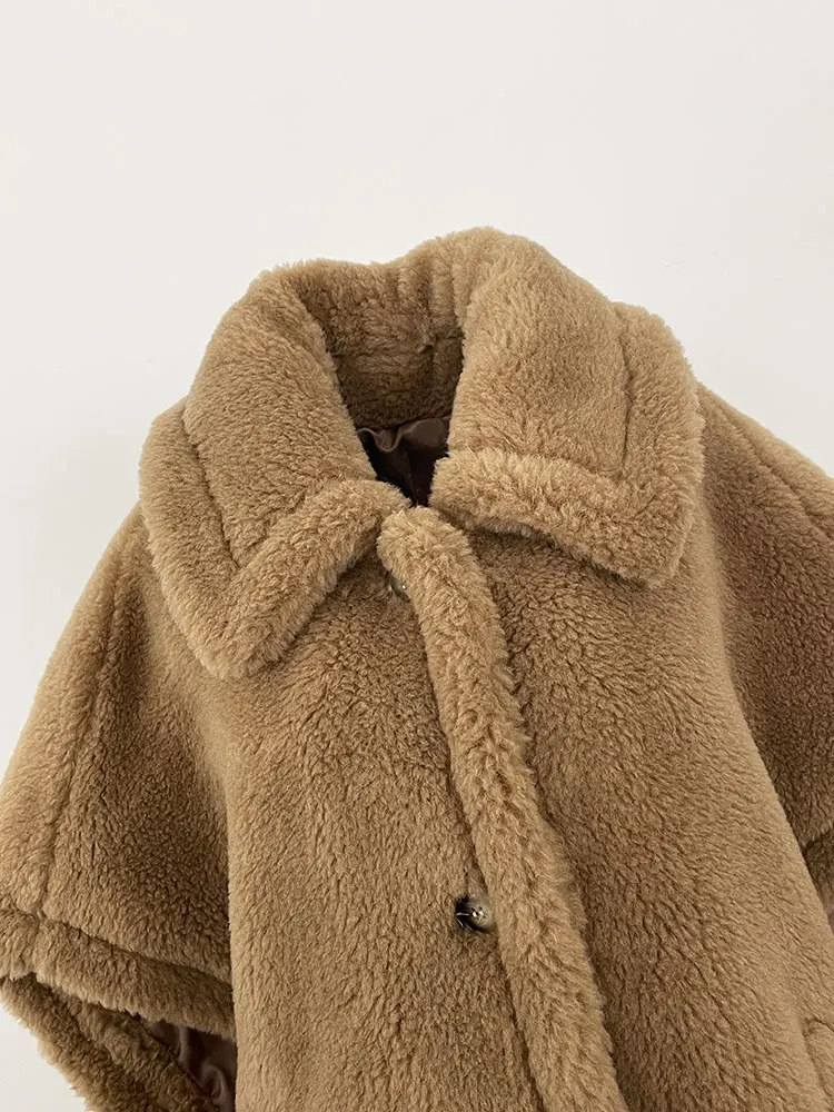 เสื้อกั๊กขนสัตว์แท้สำหรับผู้หญิง หนา อุ่น แฟชั่นใหม่ ฤดูใบไม้ผลิ ฤดูใบไม้ร่วง เสื้อแจ็คเก็ตขนสัตว์แบบไม่มีแขน เสื้อกั๊กขนแกะสำหรับผู้หญิง