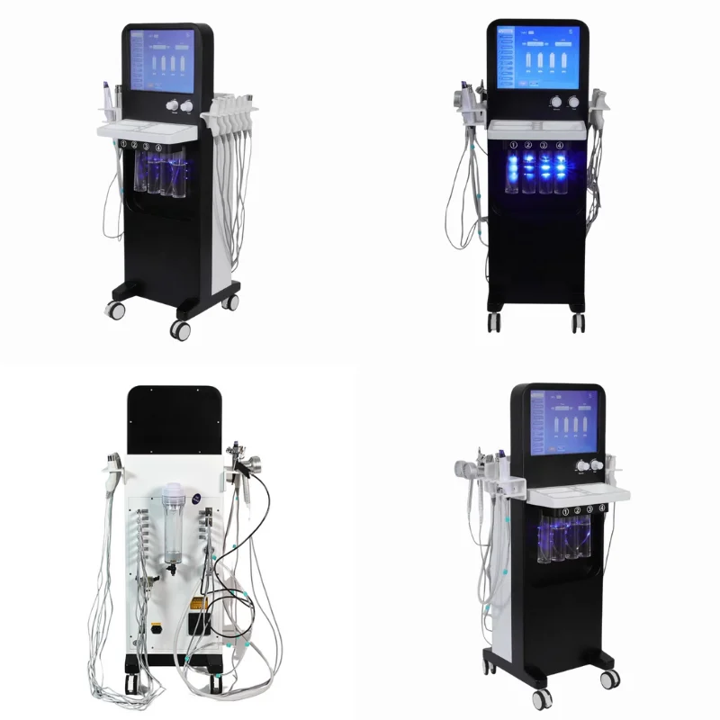 Professional Hydro Facial Machine - Microdermabrasion, Blackhead Removal, Skin Rejuvenation, Brightening, Lifting