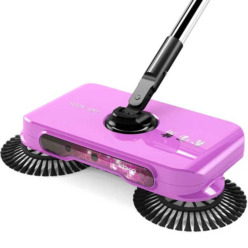 Brushes Tools Hand Push Sweeper Cleaning Broom Mop Swivel Flooring Hand Push Sweeper Carpet Stofzuiger Household Items