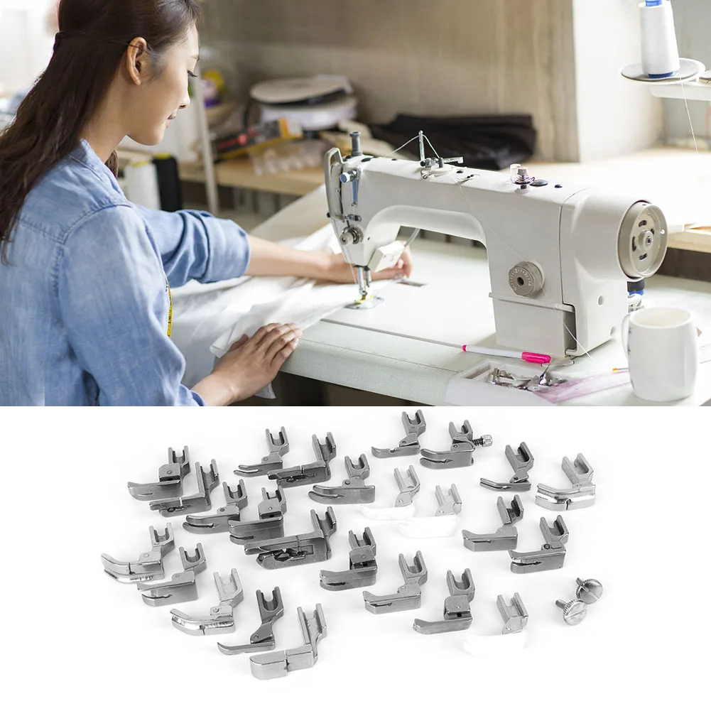 Popular Household Sewing Machine Presser Foot Set 25 Piece Industrial Presser Foot Combination