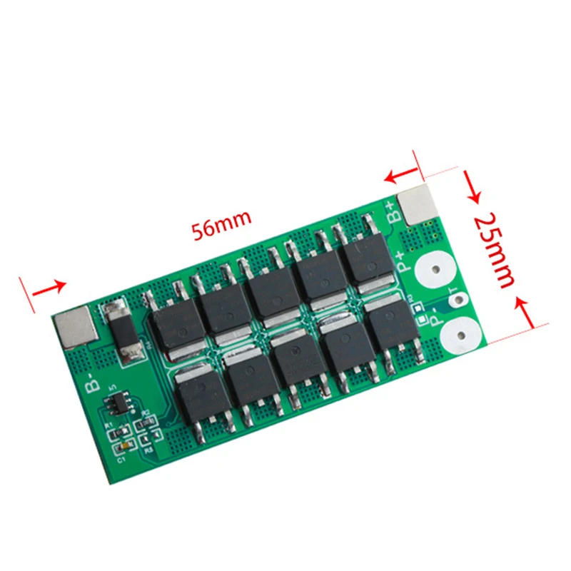 BMS 1S 3.2V 3.7V Li Ion Lipo LFP4 20A 25A for Solar Street Lamp Charge and Discharge Protection Board for Lithium Batteries PCM