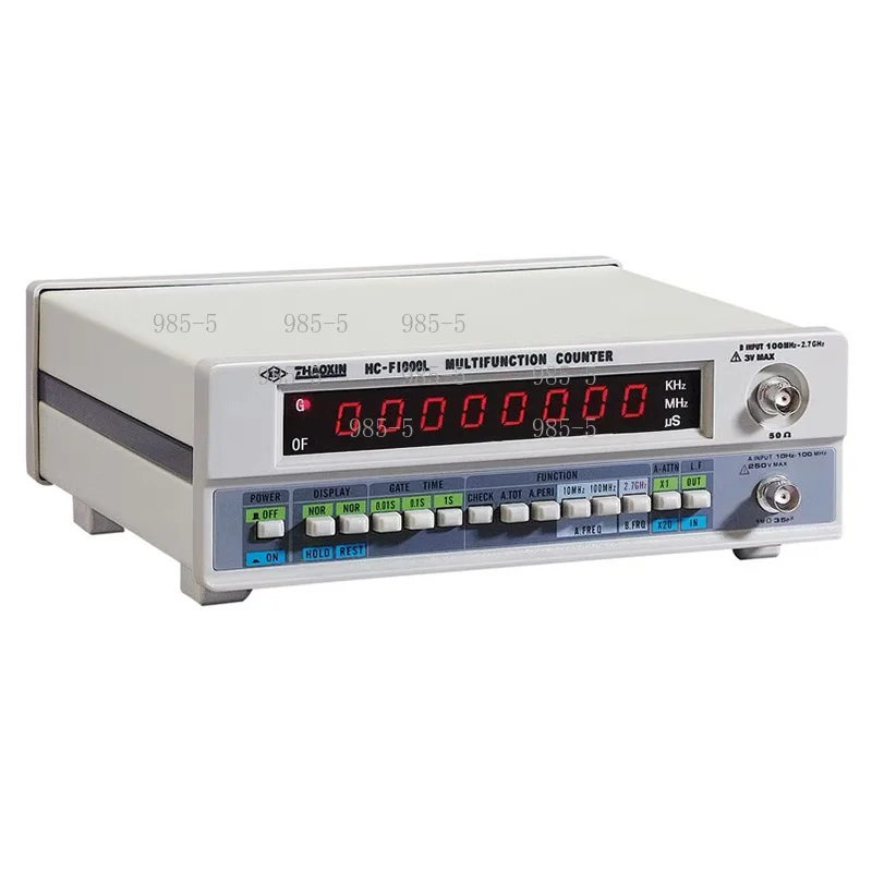 HC-F1000L 1GHz Digital Frequency Counter High Precision Crystal Oscillator Tester 8-Digit LED