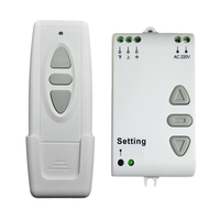 Wireless Switches Transmitter Receiver Motor Remote Control for Roller Shutter