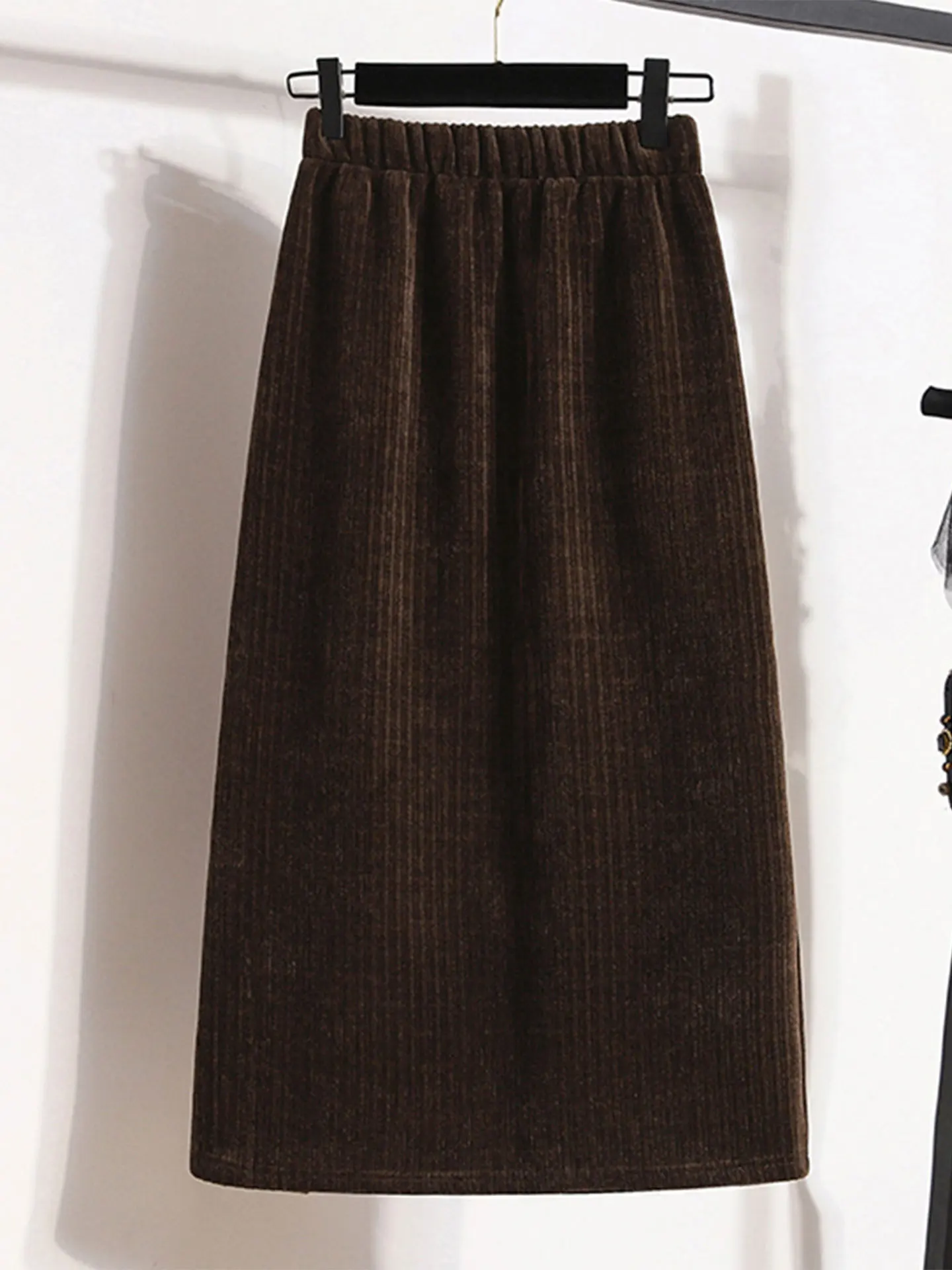 

Женская юбка трапециевидной формы с высокой талией в стиле ретро больших размеров, теплая повседневная юбка с высокой талией на бедрах, супер красивая f-...