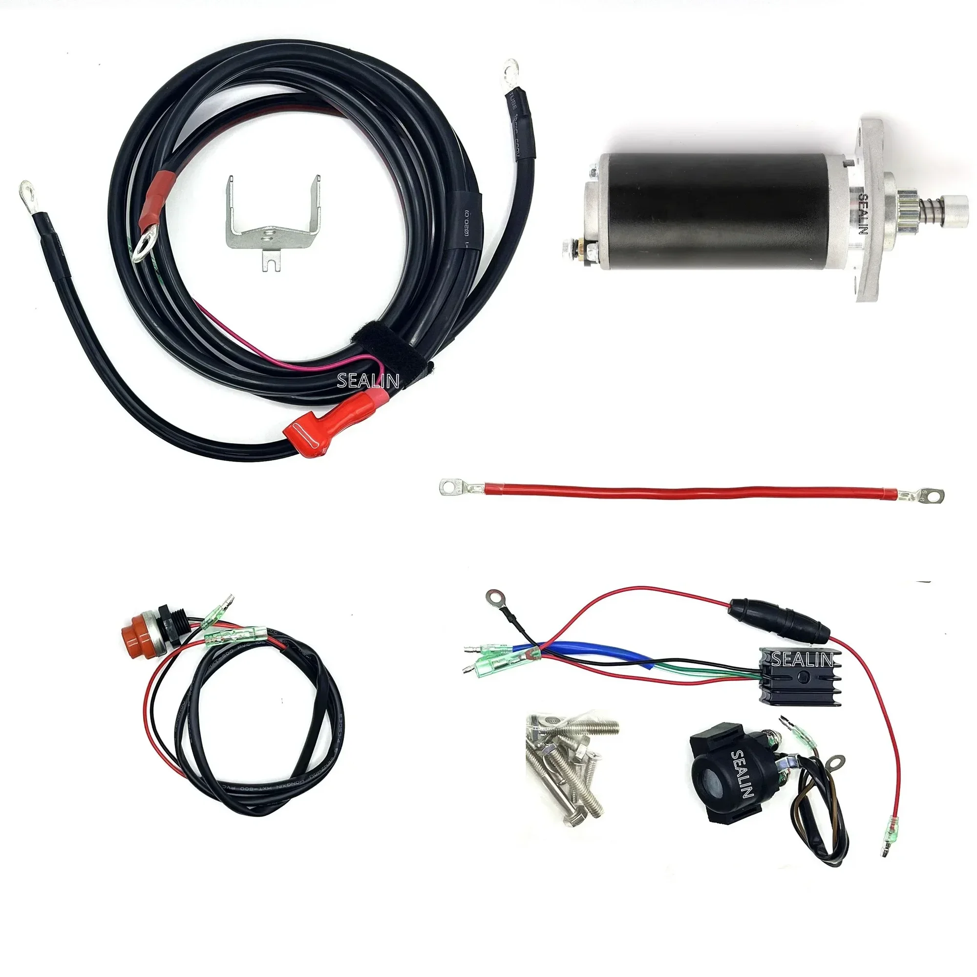 

ELECTRIC START KIT FOR YAMAHA 25MSH 6L2K 2 STROKE 25HP