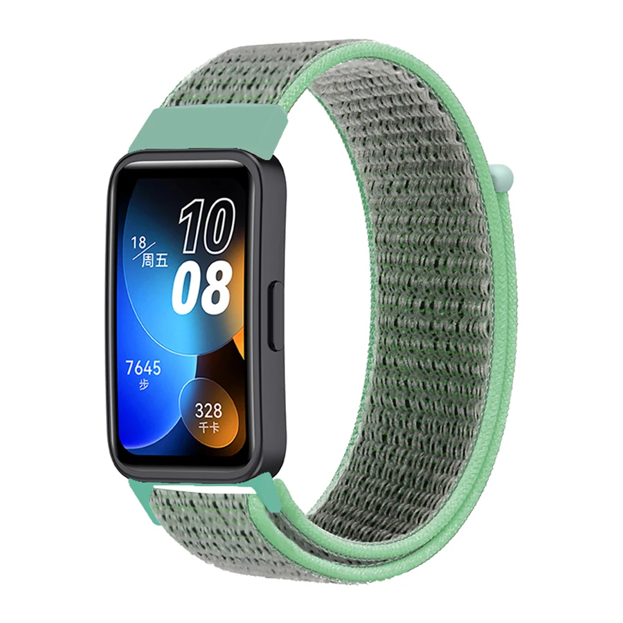 Nylon Bandjes Voor Huawei Band 10 9 8 Band Accessoires Vervanging Sport Ademende Armband Correa Voor Huawei Band 10 9 8/8NFC