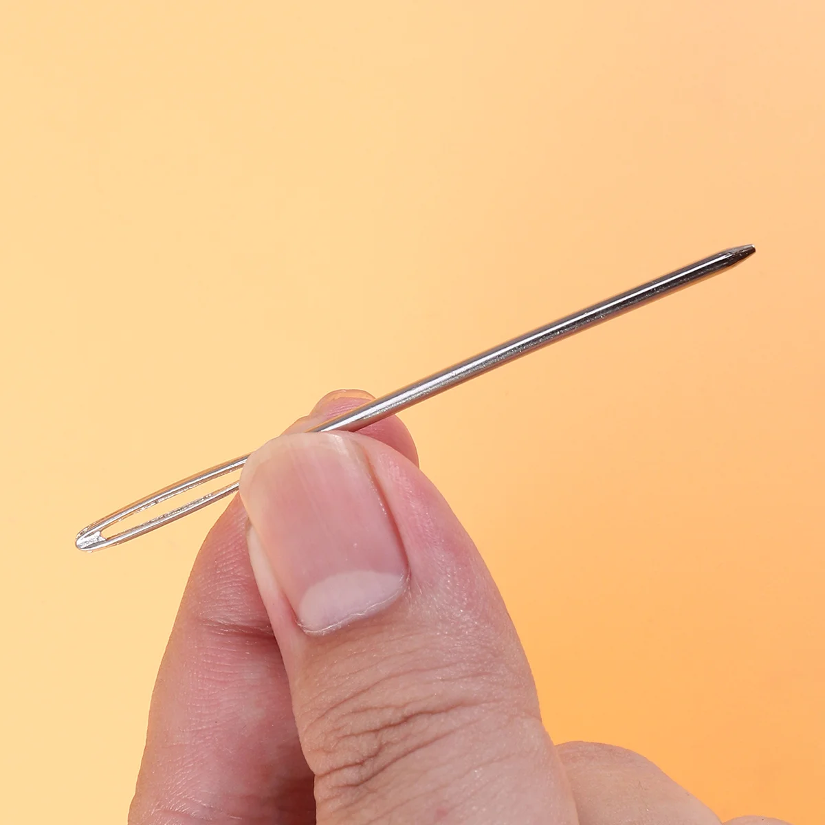 

30 pcs Large Eye Blunt Needles Stainless Steel Plastic Sewing Needles For Embroidery Knitting Craft Repair Denim Yarn
