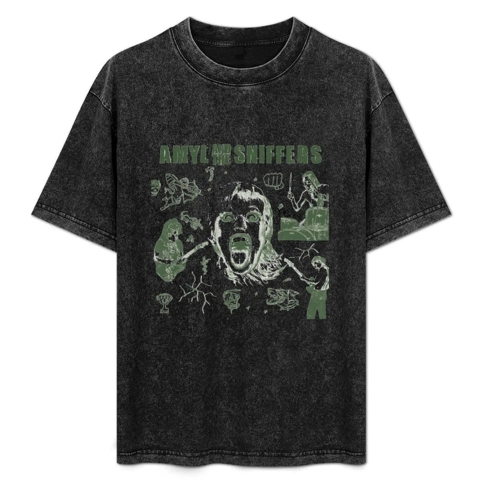 

amyl and the sniffers T-Shirt Holiday Simple Tee Shirt