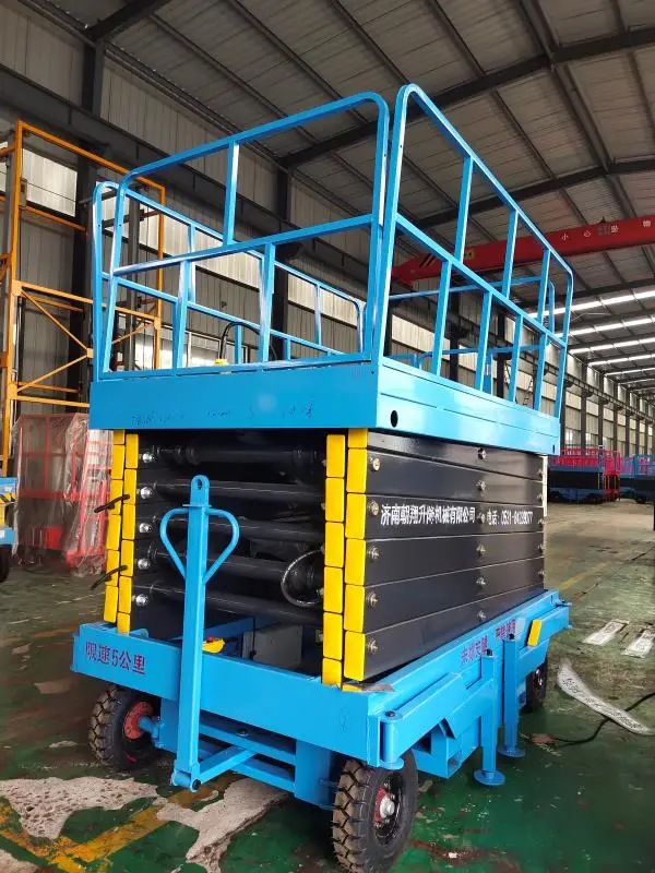 Aerial Work Electric Scissor Lift Platform Aerial Work Table Fixed Boom Lift Telescoping Lift Scaffolding Electric Scissor