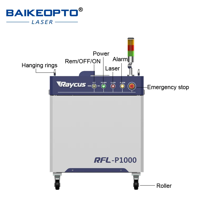 RFL-P1000 Raycus Original 200W 300W 500W 1000W High-power Pulsed เส้นใยเลเซอร์แหล่งสําหรับเลเซอร์ทําความสะอาดเครื่อง