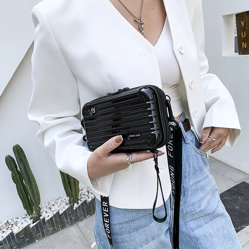 Designer PVC Crossbody Bags for Women Handbags 2024 Summer Shoulder Messenger Bag Women Clutch Handbag Fashion New Phone Purses