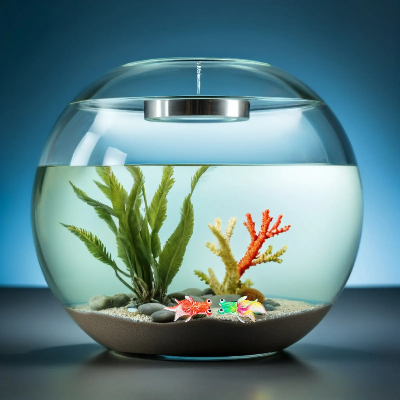 

20 шт. фигурок золотых рыбок из смолы, миниатюрные реалистичные украшения для аквариума, сада фей, микроландшафта, кукольного домика, пруда